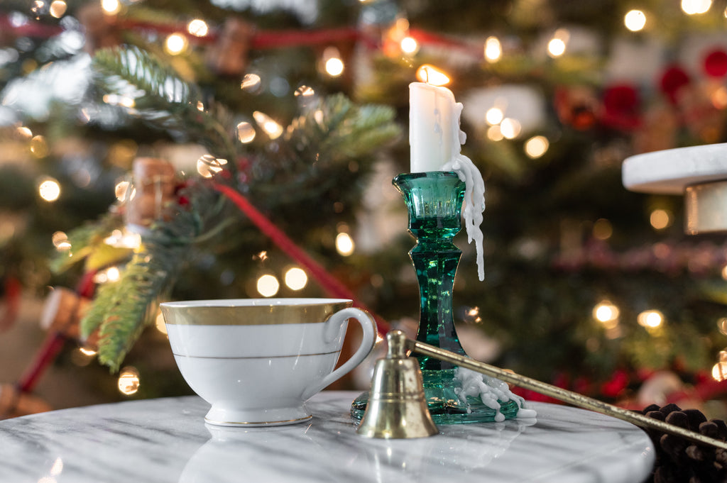 Gold Striped Vintage Teacup