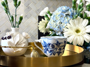 Blue & White Vintage Teacup