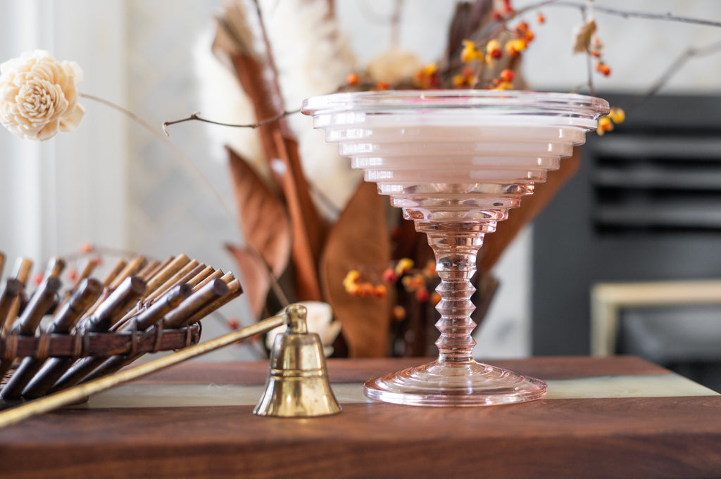 Retro 1950’s Pink Vintage Martini Glass