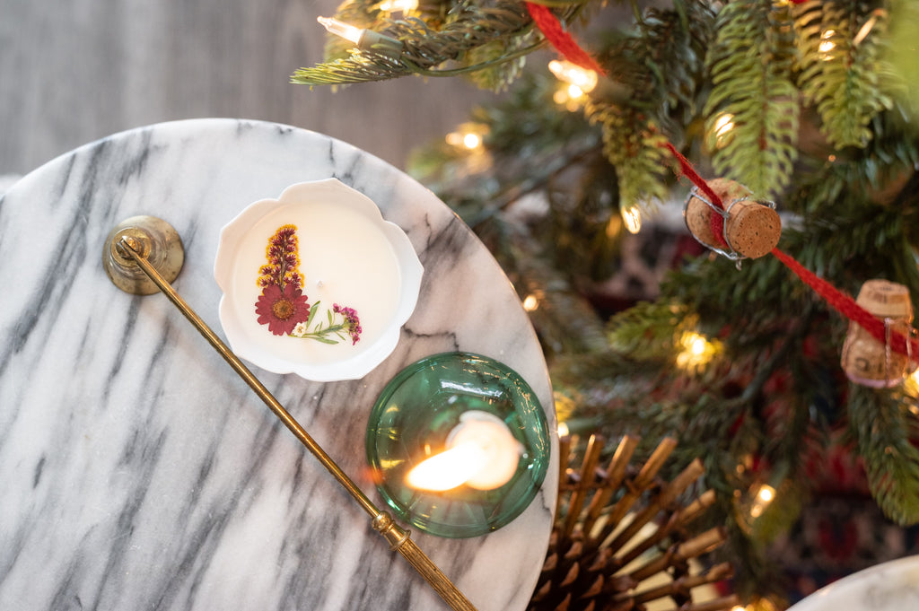Vintage White Lotus Bowl | Small