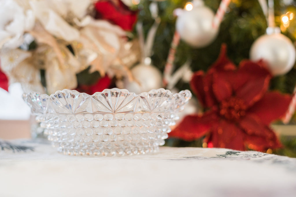 Crystal Vintage Imperial Decorative Edge Bowl for Customization