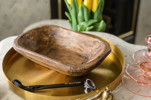 Wooden Dough Bowl For Customization
